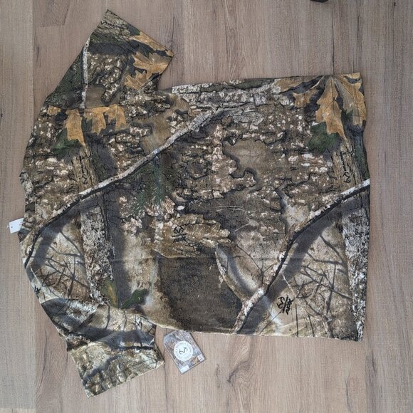 Men's Large Realtree Scent Control Apx Camo Tshirt Camouflage - Picture 6 of 6